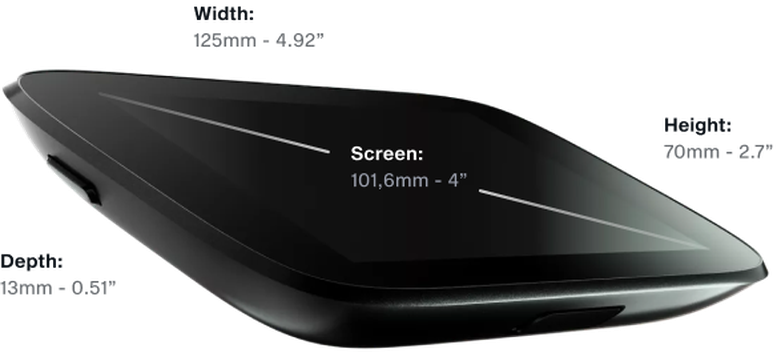 Device dimensions